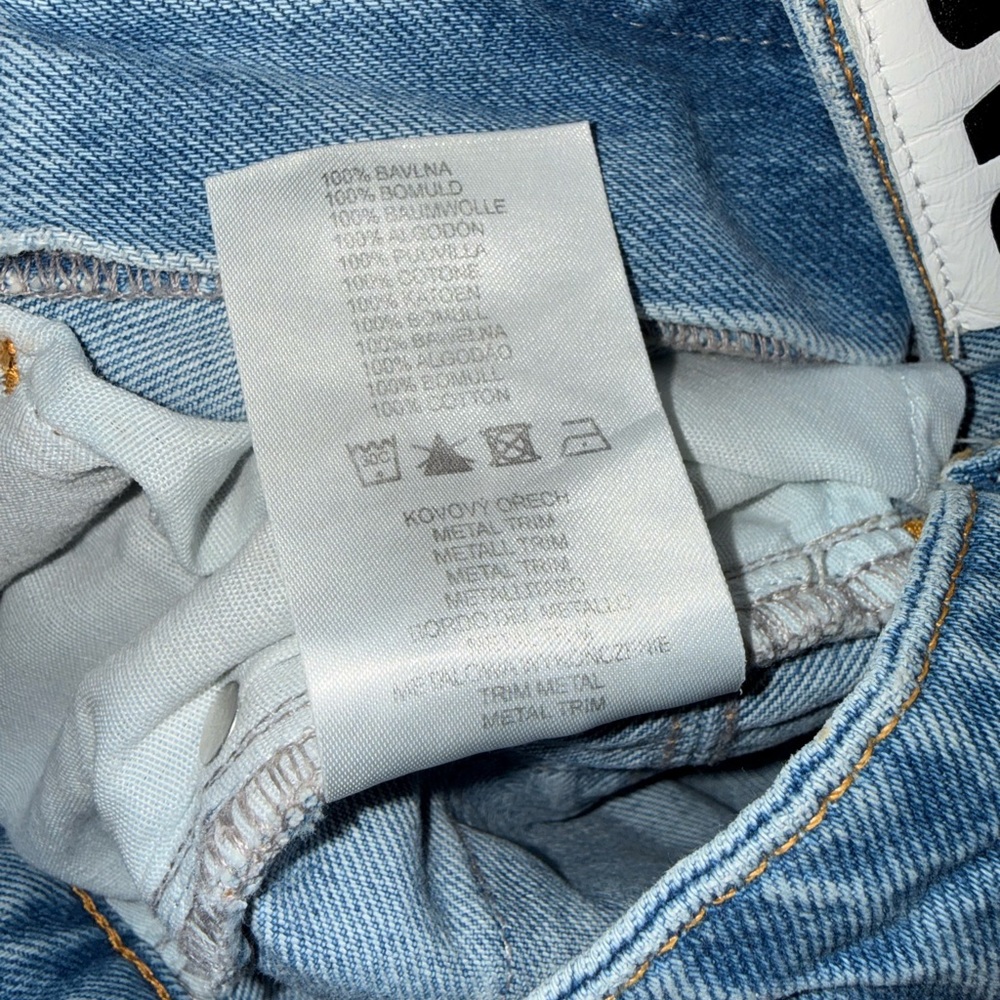 Ragged Denim Jeans with frayed detail , 26 - Picture 6 of 11